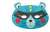 Set de 6 masques en carton jungle - Les Broc & Roll's