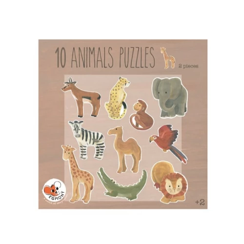 Puzzle 10 animaux